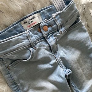 Abercrombie girls skinny jeans